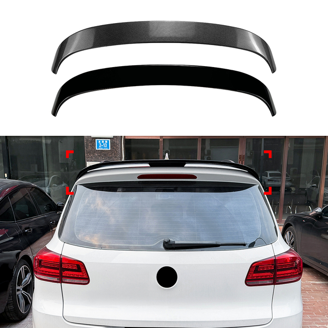 AMP-Z Rear Roof Wing Spoiler For VW Volkswagen Tiguan MK1 2007-2016