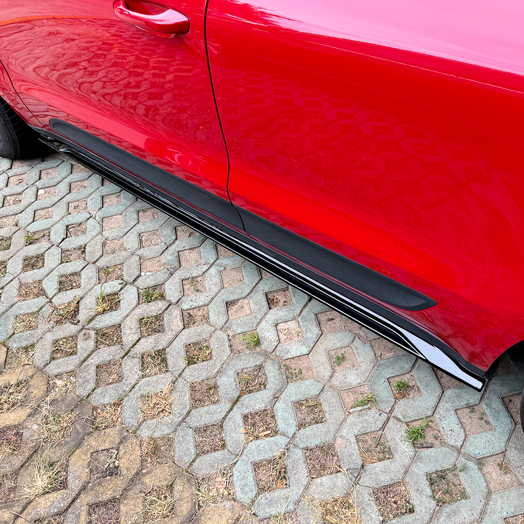 AMP-Z Side Skirt Rocker Panel Splitter Lip For Porsche Macan MK1 2015-2026