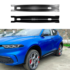 AMP-Z Side Skirt Rocker Panel Splitter Lip For Alfa Romeo Tonale 2023+