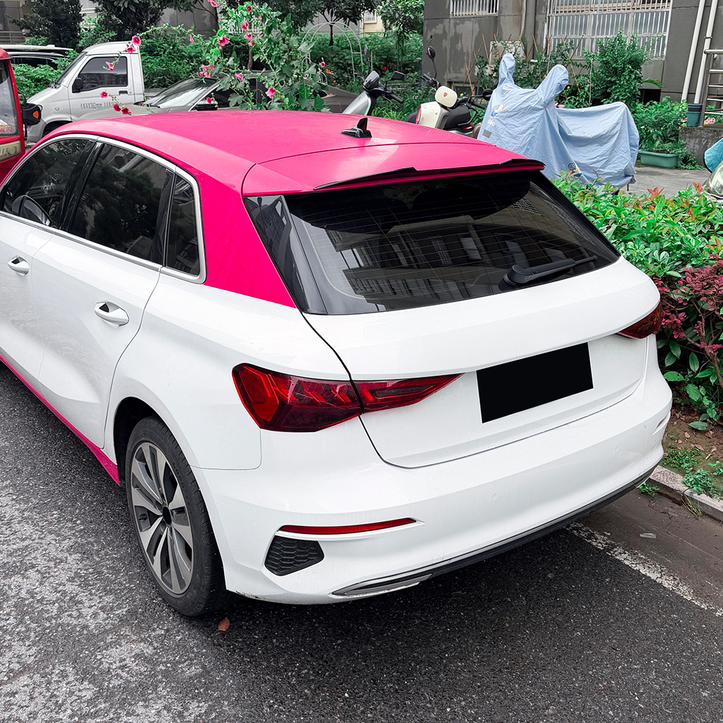AMP-Z Rear Roof Wing Spoiler For Audi A3 8Y Hatchback Standard SE 2021+