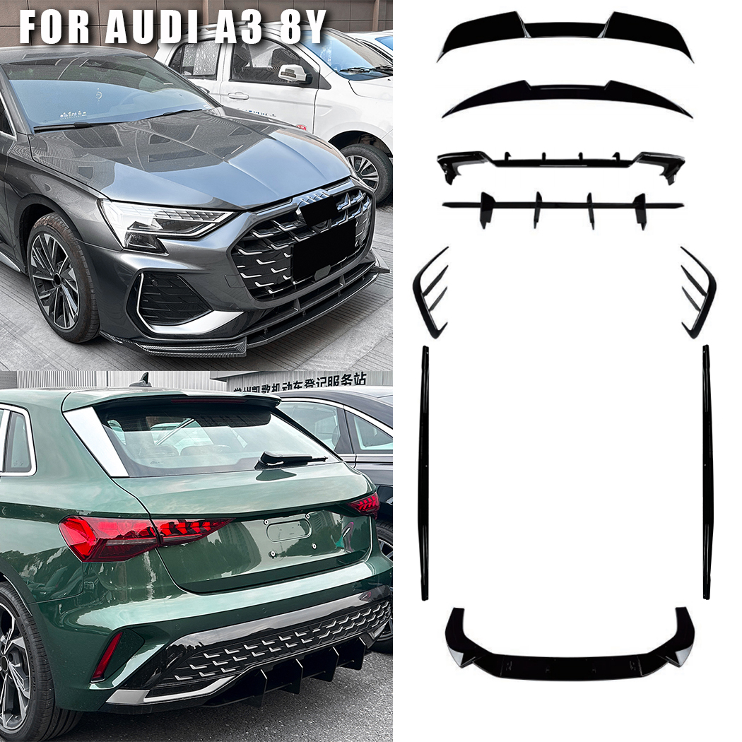 AMP-Z Full Body Kit Set For Audi A3 8Y