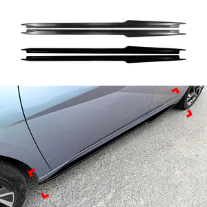 AMP-Z Side Skirt Rocker Panel Splitter Lip For Hyundai Elantra MK7 Standard 2021+