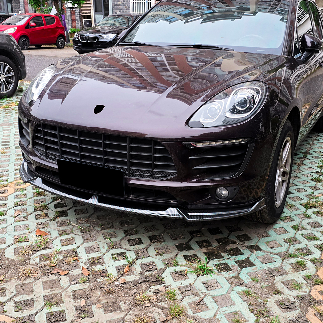 Porsche Macan MK1 G&ouml;r&uuml;n&uuml;m değişikliği &ouml;ncesi 2015-2017 i&ccedil;in AMP-Z &Ouml;n &Ouml;N TAMPON Ayırıcı