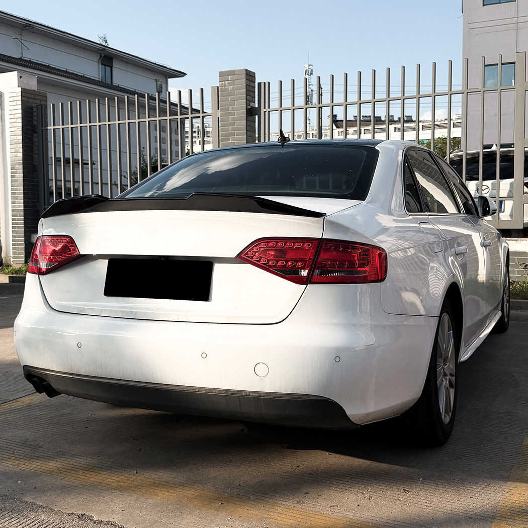 AMP-Z Rear Wing Spoiler For Audi A4 B8 Pre-facelift 2009-2012