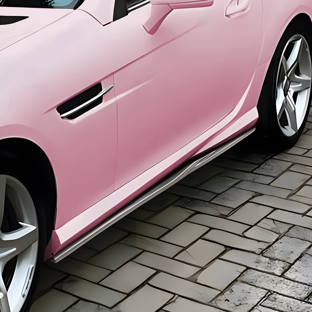 AMP-Z Side Skirt Rocker Panel Splitter Lip For Mercedes Benz SLK R172 Pre-Facelift 2011-2015