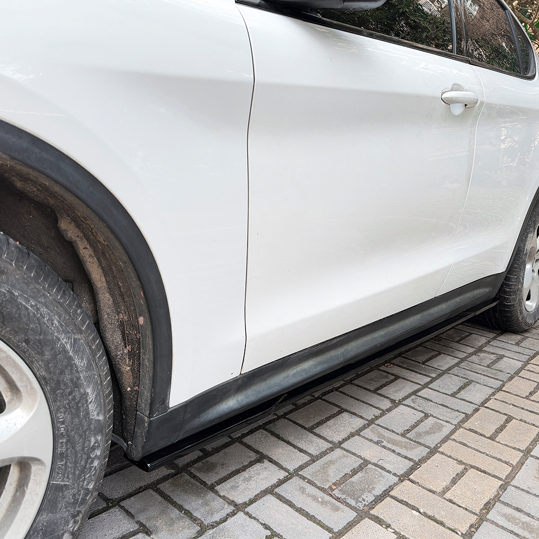 AMP-Z Side Skirt Rocker Panel Splitter Lip For Alfa Romeo Stelvio 2017+