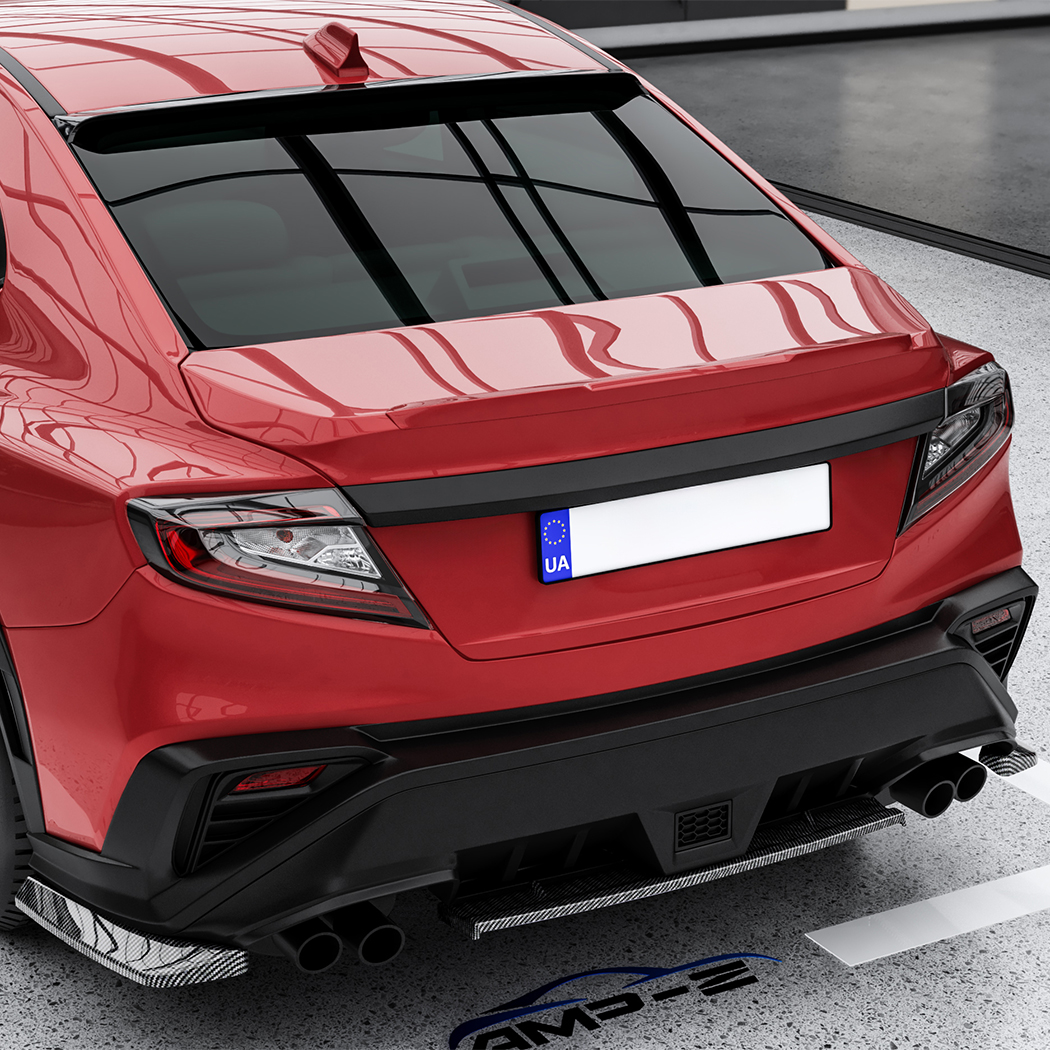 AMP-Z Rear Bumper Spoiler Lip For Subaru WRX STI VB 2022+