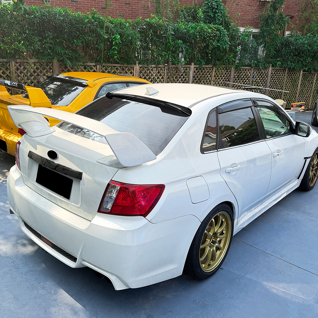 AMP-Z Rear Roof Wing Spoiler For Subaru Impreza WRX STI Sedan 2008-2014