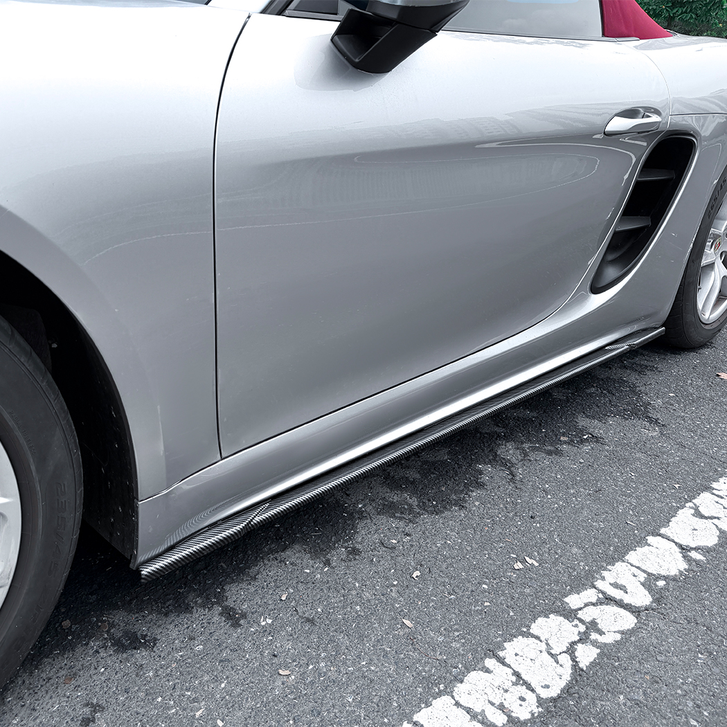 AMP-Z Zijskirt Rockerpaneel Splitterlip Voor Porsche 718 Cayman 982 2016+