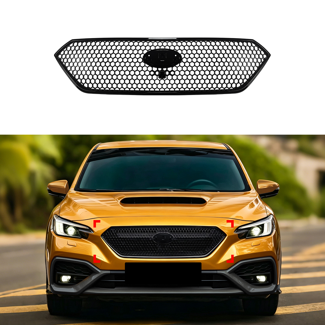 AMP-Z Front Bumper Grille Grill For Subaru WRX STI VB 2022+