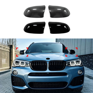 AMP-Z Wing Mirror Cover For BMW X3 X4 F25 F26 2014-2018/ X5 X6 F15 F16 2014-2018