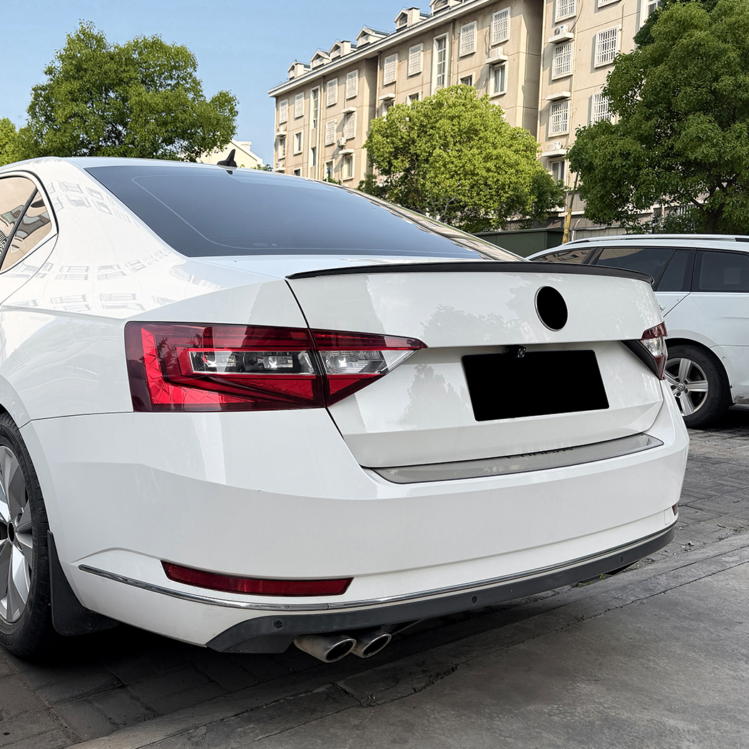 AMP-Z Rear Wing Spoiler For Skoda Superb B8 2015-2022