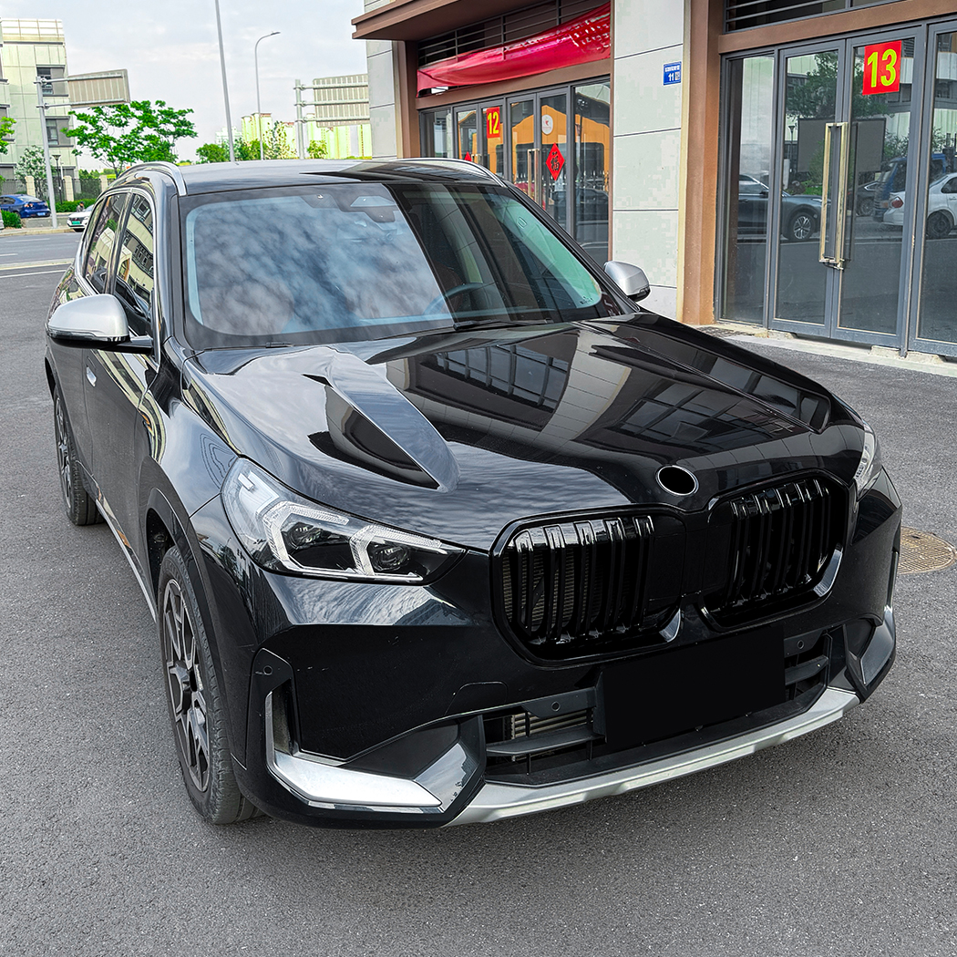 AMP-Z Front Bumper Grille Grill For BMW X1 iX1 U11 2023+