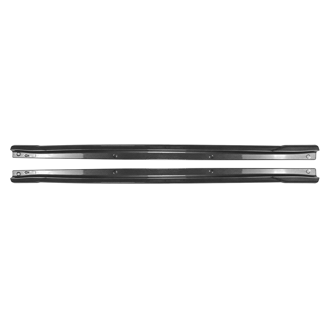 AMP-Z Side Skirt Rocker Panel Splitter Lip For BMW Mini Cooper R56 R57 2006-2013