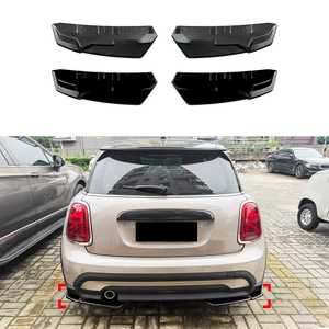 AMP-Z Rear Bumper Spoiler Lip For BMW Mini Cooper F55 F56 F57 Facelift 2022-2024