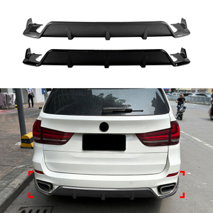 AMP-Z Rear Bumper Spoiler Lip Black For BMW X5 F15 M Sport 2014-2018