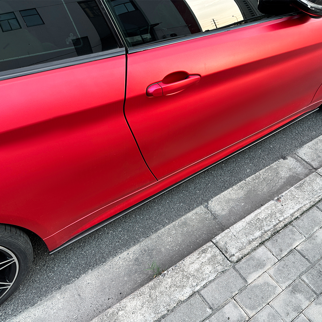 AMP-Z Side Skirt Rocker Panel Splitter Lip For BMW 4 Series F32 F33 F36 M Sport 2014-2020