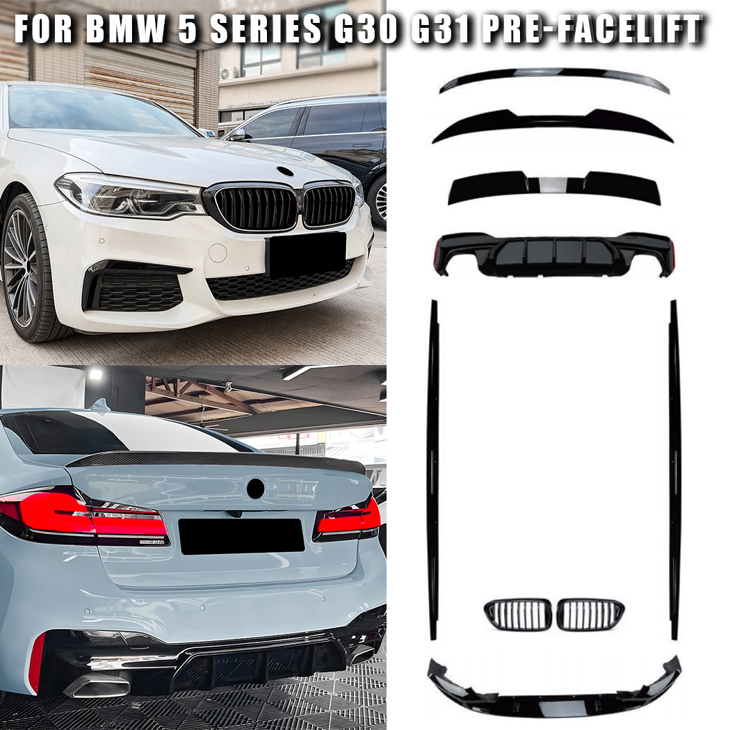 AMP-Z Full Body Kit Set For BMW 5 Series G30 G31 Pre-Facelift