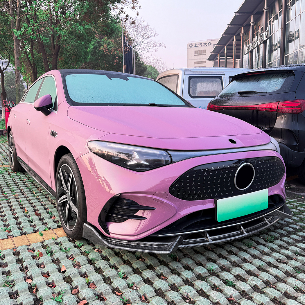 AMP-Z Frontsto&szlig;stangen-Lippensplitter f&uuml;r Mercedes Benz CL A Class C174 C178 AMG Line 2026+