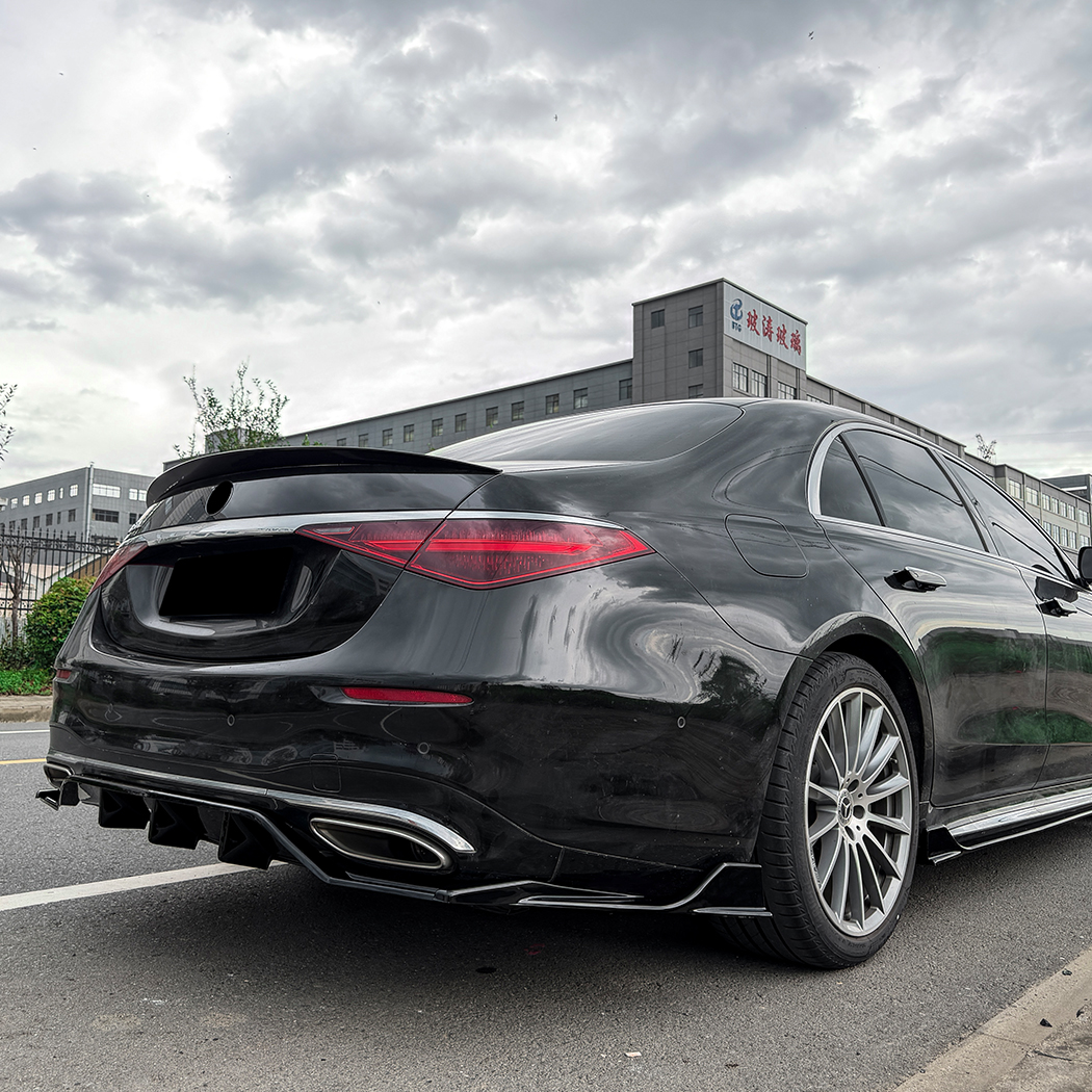 AMP-Z Rear Wing Spoiler For Mercedes Benz S Class W223 2021+