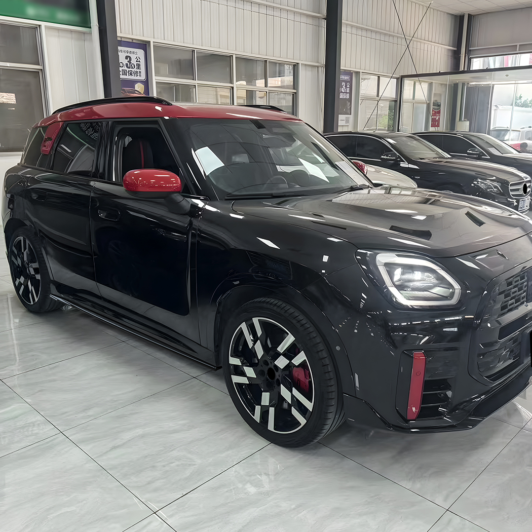 AMP-Z Side Skirt Rocker Panel Splitter Lip For BMW Mini Countryman U25 2024+