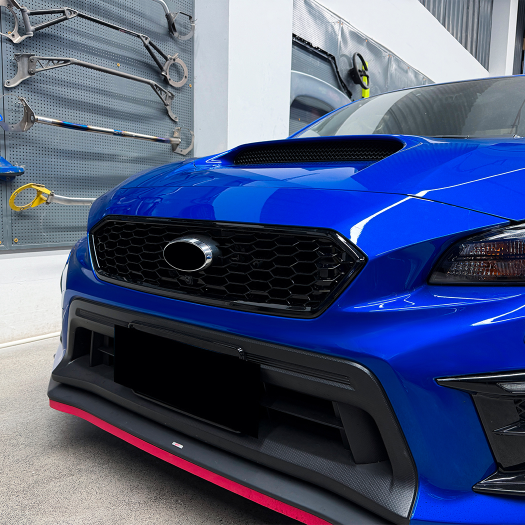 AMP-Z Front Bumper Grille Grill For Subaru WRX STI VA Facelift 2017-2021