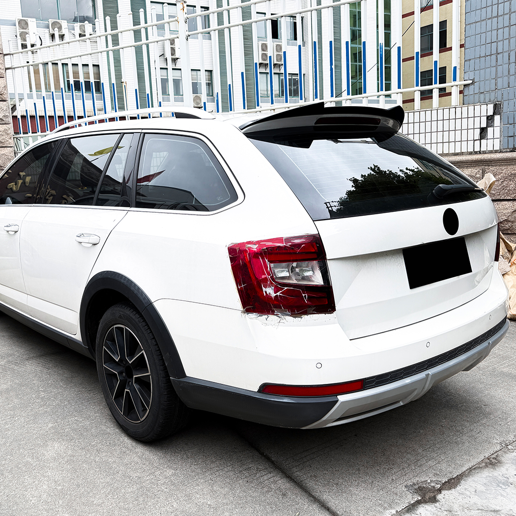 AMP-Z Rear Roof Wing Spoiler For Skoda Octavia MK3 Touring 2015-2020